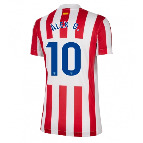 Billige Fotballdrakt Atletico Madrid Alex Baena #10 Replika Hjemmedrakt Dame 2025-26 Kortermet Billige Fotballdrakt Atletico Madrid Alex Baena #10 Replika Hjemmedrakt Dame 2025-26 Kortermet